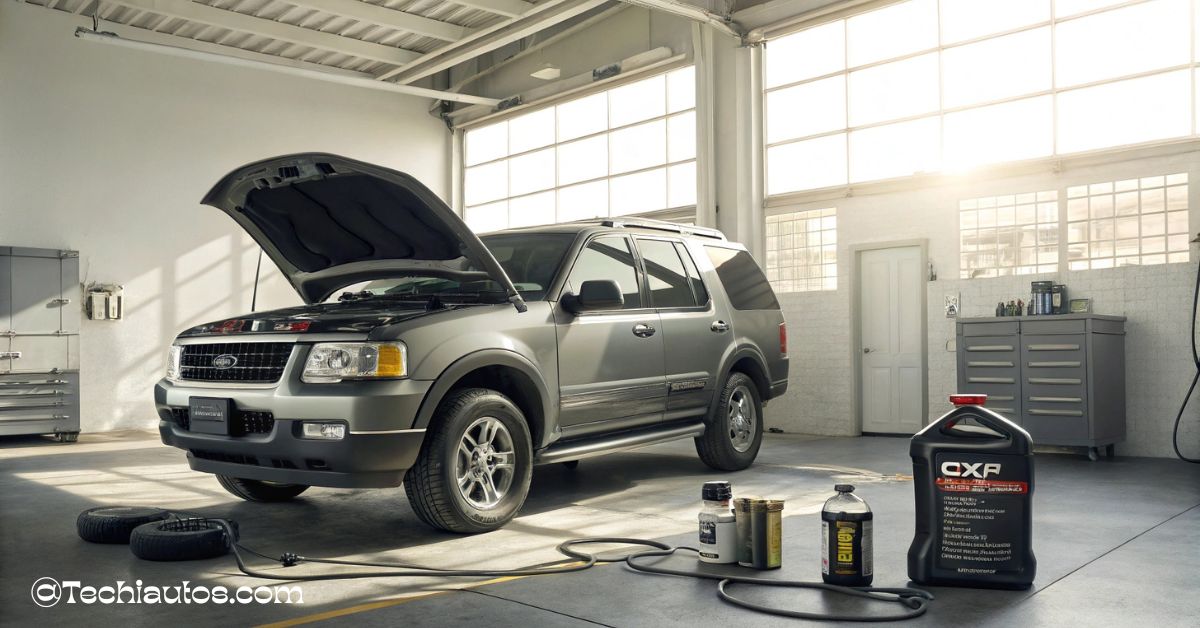 2002 Ford Explorer Oil Type & Capacity Guide