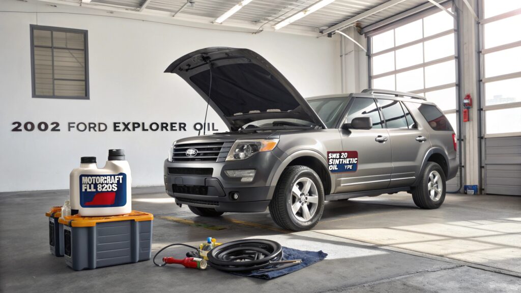 What Tools and Items Do You Need for a DIY Oil Change on a 2002 Ford Explorer