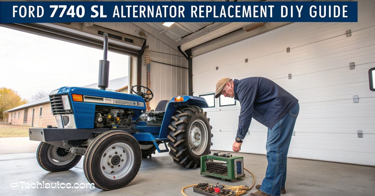 Ford 7740 SL Alternator Replacement Complete DIY Guide