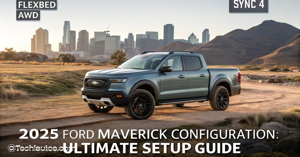 2025 Ford Maverick Configuration Ultimate Setup Guide