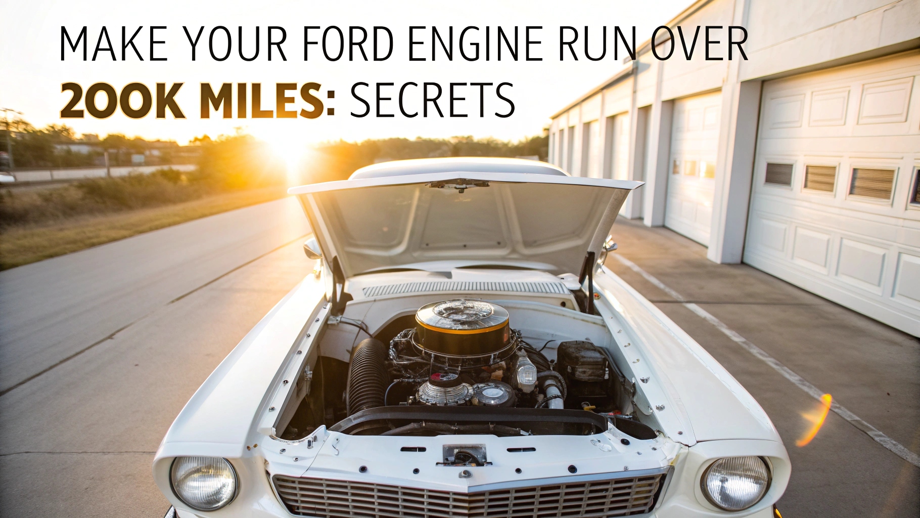 Make Your Ford Engine Run Over 200K Miles Secrets