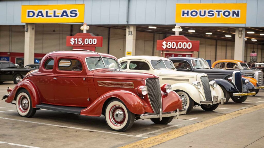 Current Market Overview 1936 Ford Coupe for Sale in Texas and Nationwide