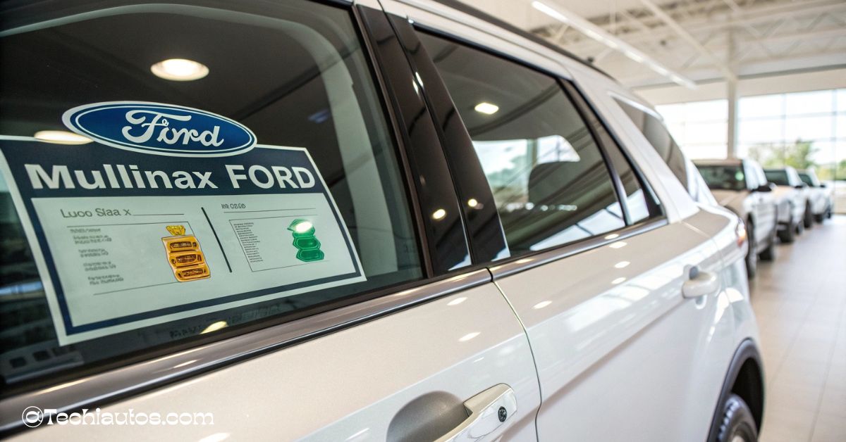 mullinax ford sticker